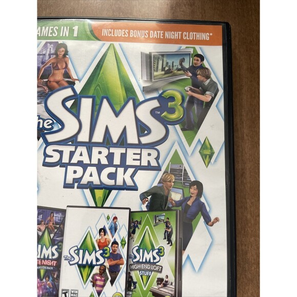 Sims 3: Starter Pack (Windows/Mac, 2013) Software DVD-ROM Very nice condition - Picture 3 of 15